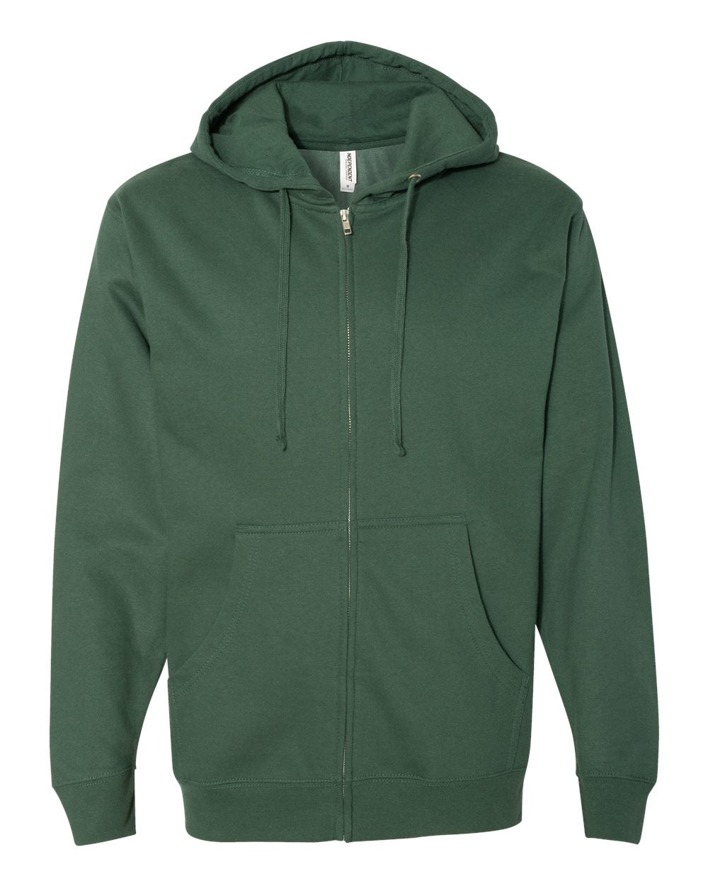 Independent Trading Co. Midweight Full Zip Hooded Sweatshirt